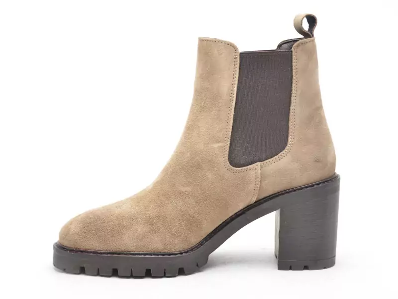 Alpe 5225 Kaki Boots et Bottines à Talons Femme