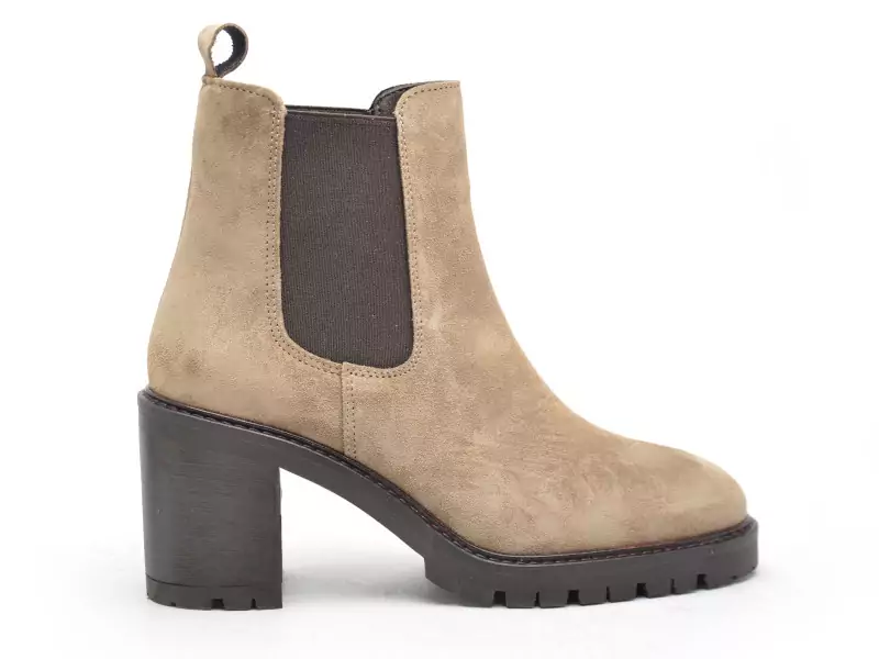 Alpe 5225 Kaki Boots et Bottines à Talons Femme