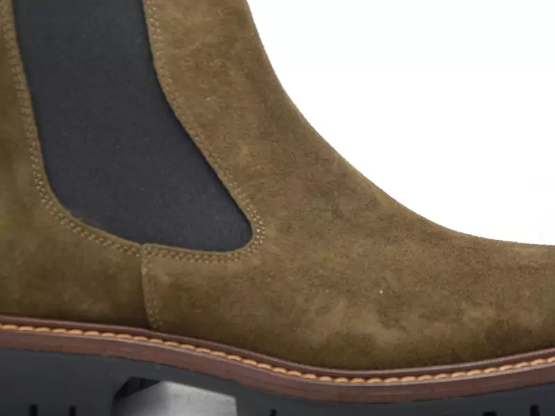 Alpe 2609 Kaki Boots et Bottines Plates Femme