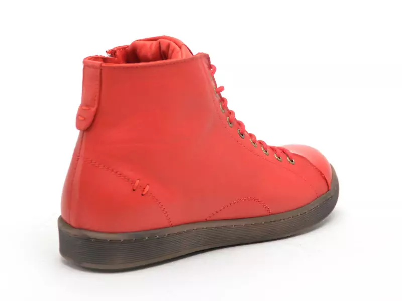 Andrea Conti 0344900 Rouge Boots et Bottines Plates Femme