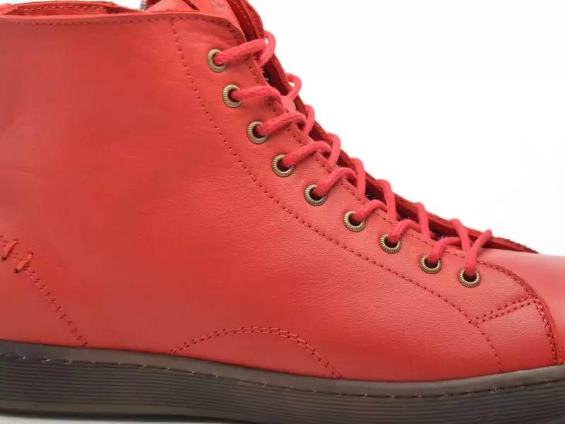 Andrea Conti 0344900 Rouge Boots et Bottines Plates Femme