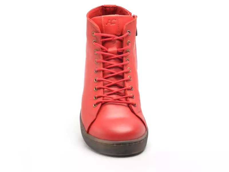 Andrea Conti 0344900 Rouge Boots et Bottines Plates Femme