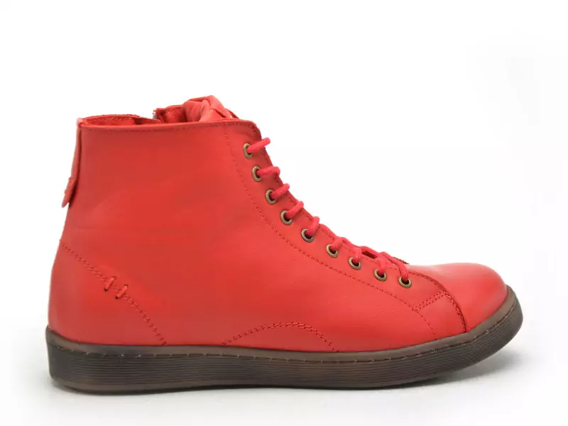 Andrea Conti 0344900 Rouge Boots et Bottines Plates Femme