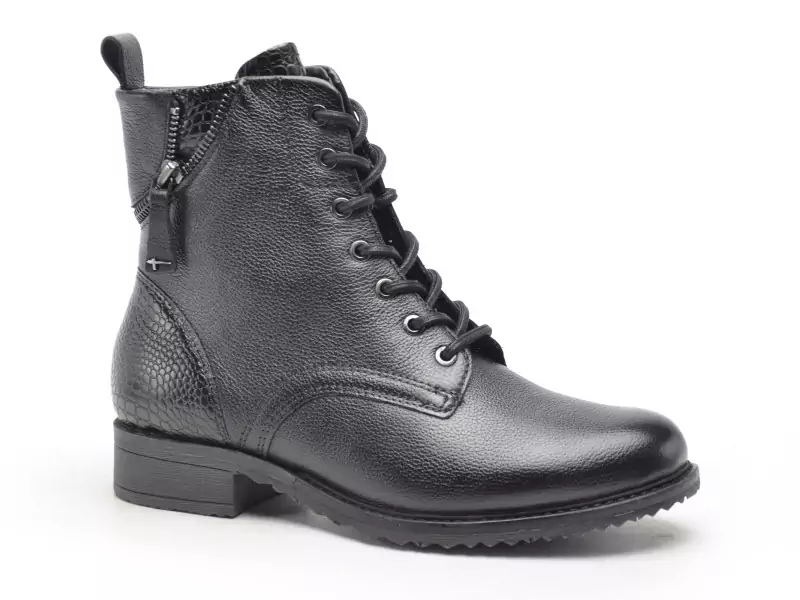 Tamaris 25273 45 Noir Boots et Bottines Plates Femme