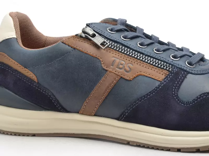 Tbs SLIMAN Bleu Baskets Basses Homme