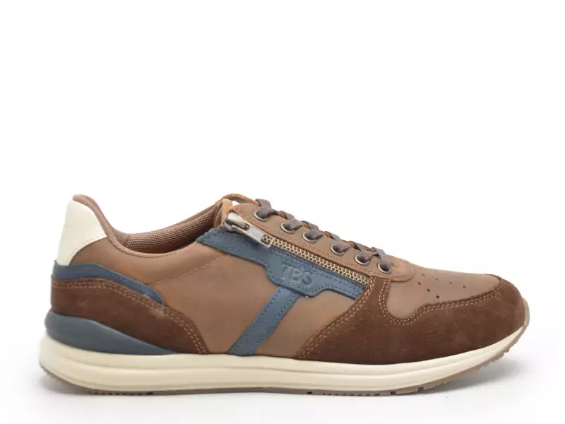 Tbs SLIMAN Marron Baskets Basses Homme