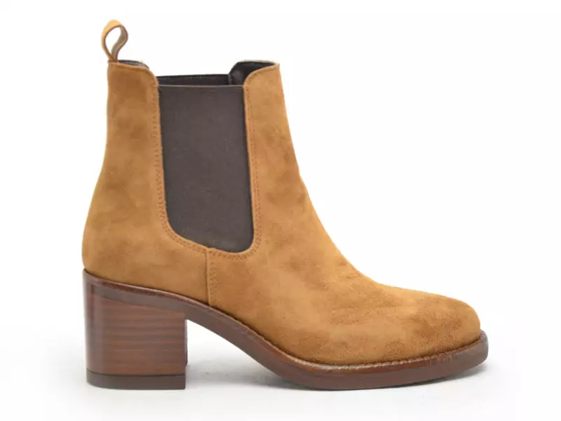 Alpe 5531 Marron Boots et Bottines à Talons Femme
