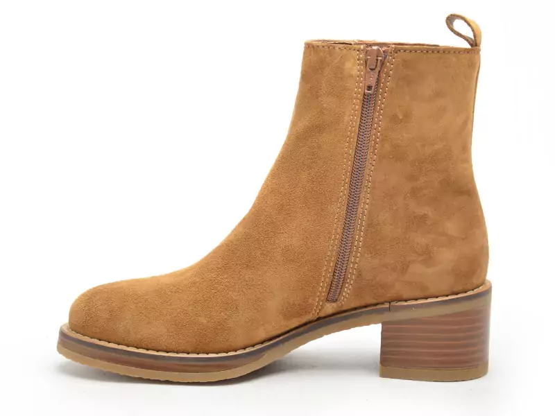 Alpe 2617 Marron Boots et Bottines à Talons Femme