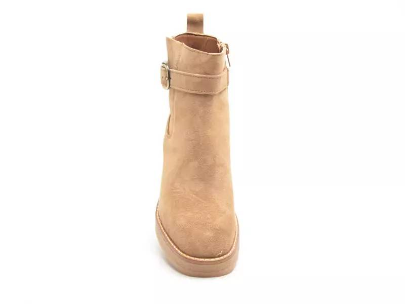 Alpe 5465 Beige Boots et Bottines à Talons Femme