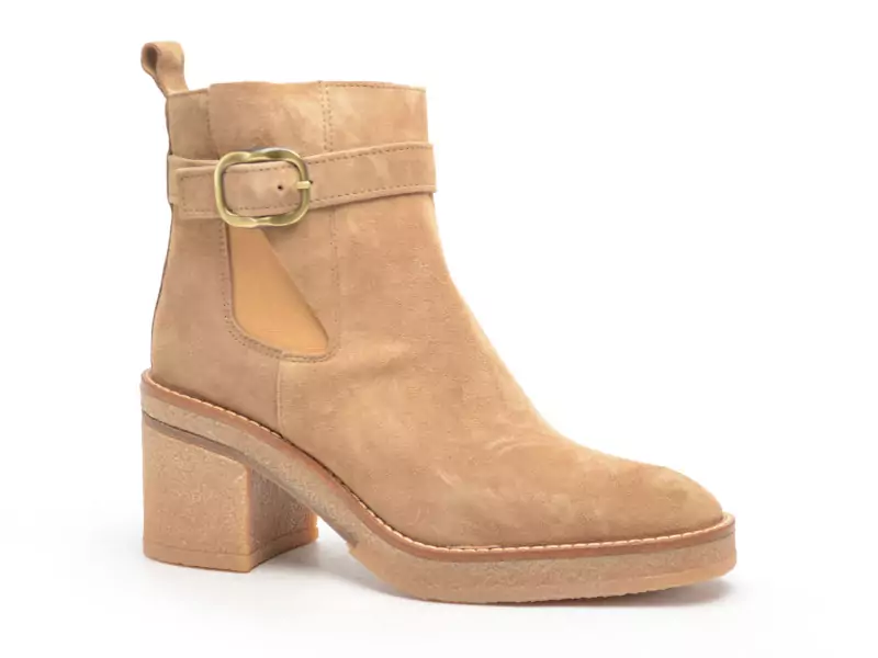 Alpe 5465 Beige Boots et Bottines à Talons Femme