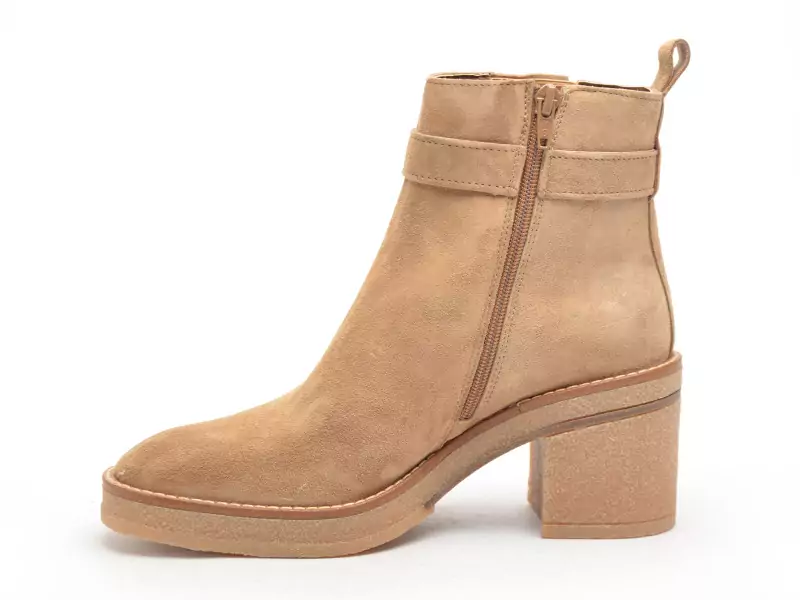 Alpe 5465 Beige Boots et Bottines à Talons Femme
