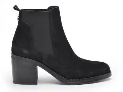 2404 Chelsea Noir Boots et Bottines à Talons Femme