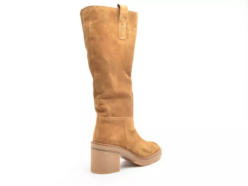 Alpe 5456 Marron Bottes à Talons Femme