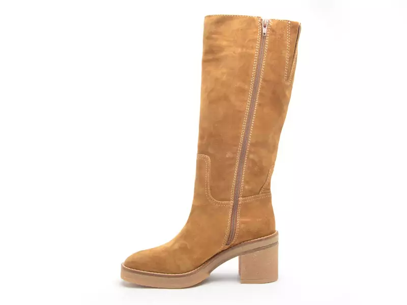 Alpe 5456 Marron Bottes à Talons Femme