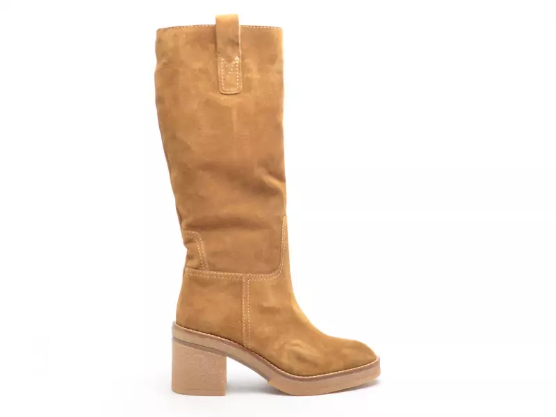 Alpe 5456 Marron Bottes à Talons Femme