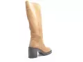 Alpe 5218 Beige Bottes à Talons Femme