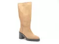 Alpe 5218 Beige Bottes à Talons Femme