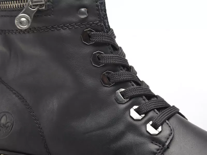 Rieker Z6810 Noir Boots et Bottines Plates Femme