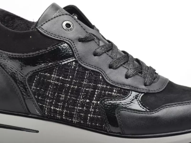 Remonte D1G71 Noir Baskets Basses Femme