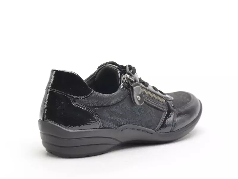 Remonte R7637 Noir Baskets Basses Femme