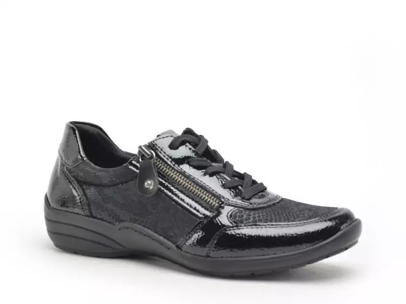 Remonte R7637 Noir Baskets Basses Femme