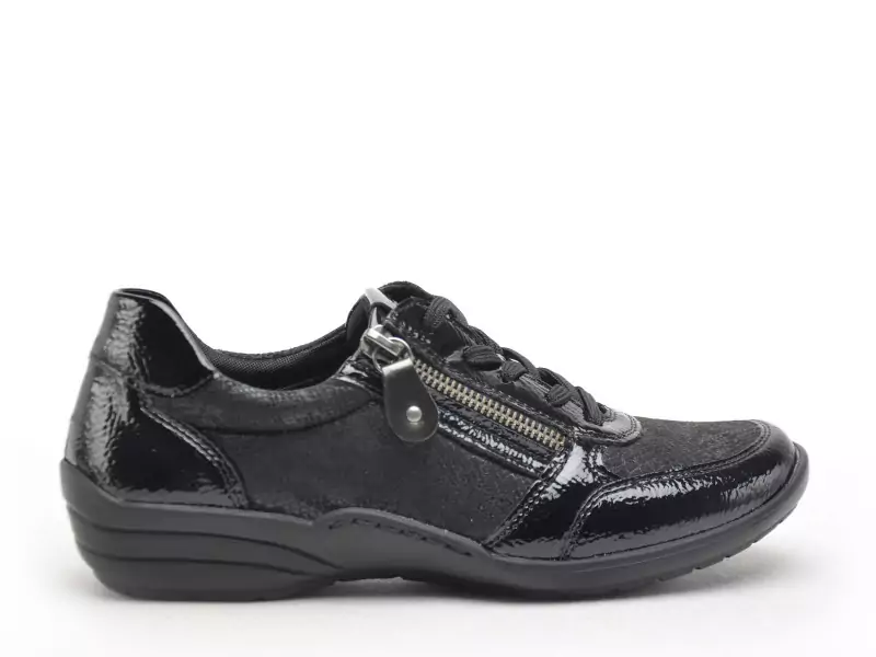 Remonte R7637 Noir Baskets Basses Femme