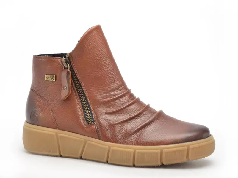 Remonte D1T73 Marron Boots et Bottines Plates Femme
