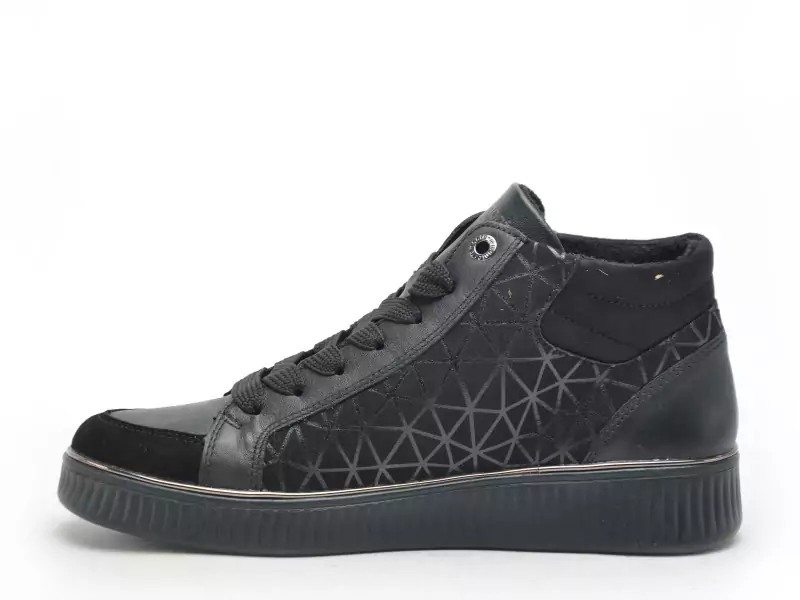 Remonte D2E70 Noir Basket Montante Femme
