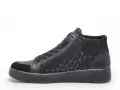 Remonte D2E70 Noir Basket Montante Femme