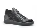 Remonte D2E70 Noir Basket Montante Femme