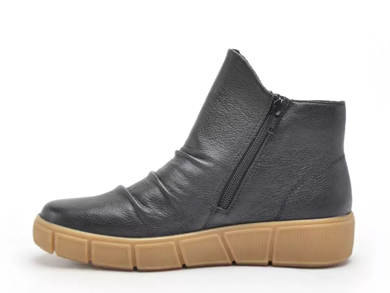 Remonte D1T73 Noir Boots et Bottines Plates Femme