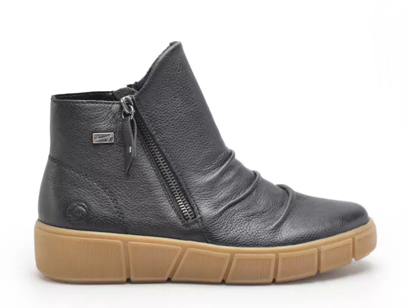 Remonte D1T73 Noir Boots et Bottines Plates Femme