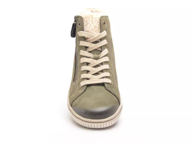 Remonte D0770 Kaki Boots et Bottines Plates Femme
