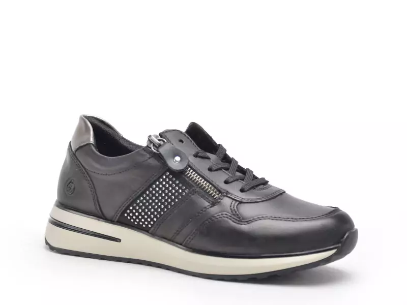 Remonte D1G13 Noir Baskets Basses Femme