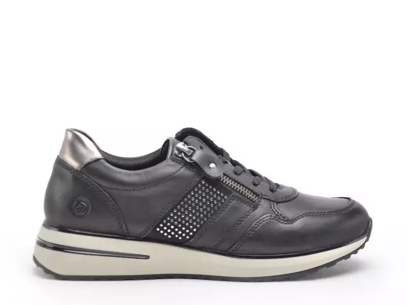 Remonte D1G13 Noir Baskets Basses Femme