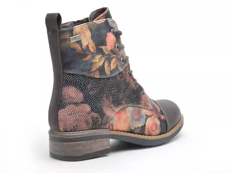 Rieker 94611 Multicolore Boots et Bottines Plates Femme