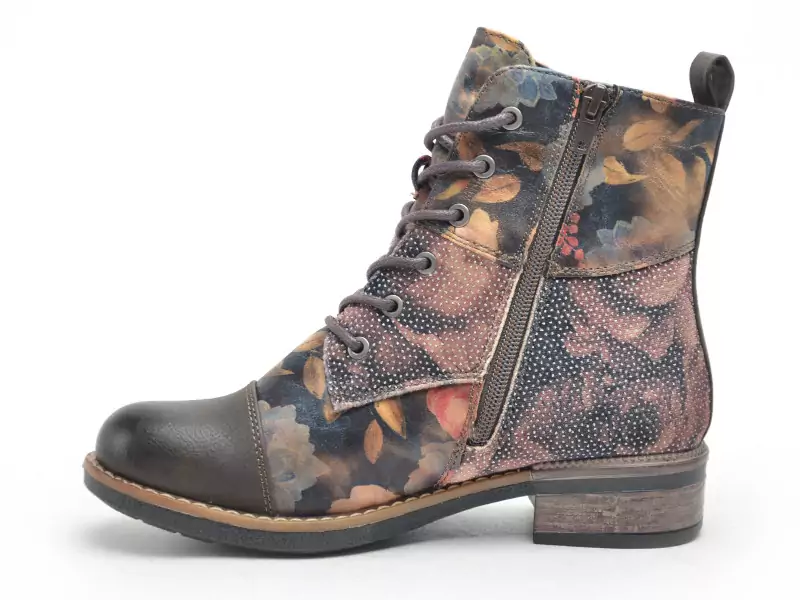 Rieker 94611 Multicolore Boots et Bottines Plates Femme