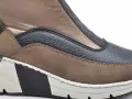 Rieker N6352 Marron Boots et Bottines à Talons Femme