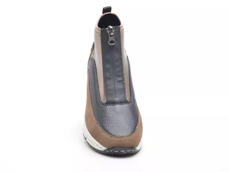 Rieker N6352 Marron Boots et Bottines à Talons Femme