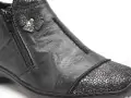 Rieker 58388 Noir Boots et Bottines Plates Femme