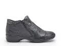 Rieker 58388 Noir Boots et Bottines Plates Femme