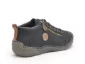 Rieker 52514 Noir Boots et Bottines Plates Femme