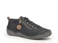 Rieker 52514 Noir Boots et Bottines Plates Femme