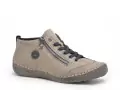 Rieker 52514 Gris Boots et Bottines Plates Femme