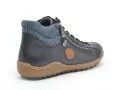 Rieker L7514 Bleu Boots et Bottines Plates Femme