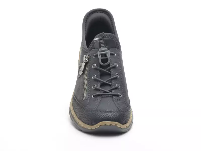 Rieker N3267 Noir Derbies Femme