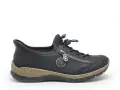 Rieker N3267 Noir Derbies Femme