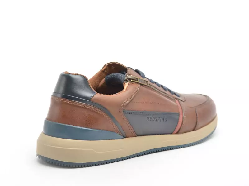 Redskins CALLIAS Marron Baskets Basses Homme