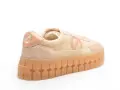 No Name PLAY SIDE Beige Baskets Basses Femme