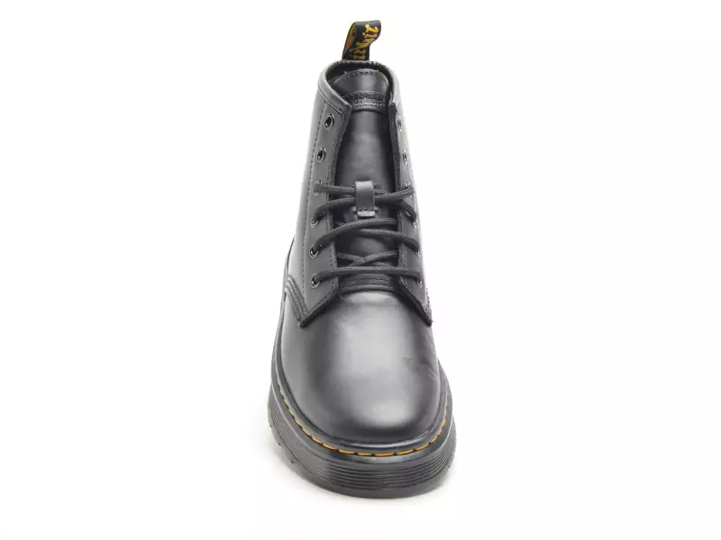 Dr Martens BROOKLINE CHUKKA 6 EYE BOOT 41550001 Noir Boots et Bottines Plates Femme